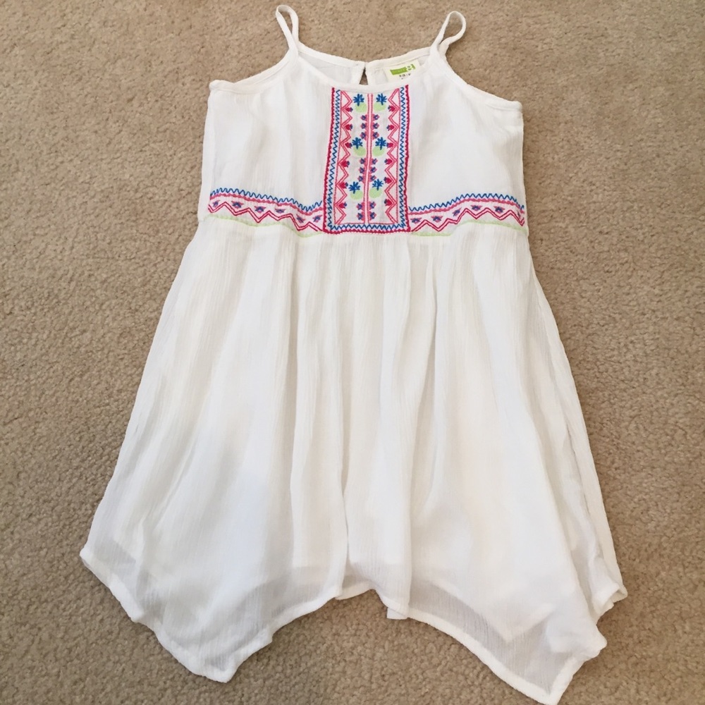 New with tag crazy 8 white dress